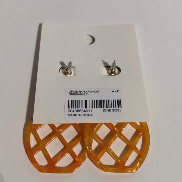 Pineapple Drop Earrings - Picture 5 of 5